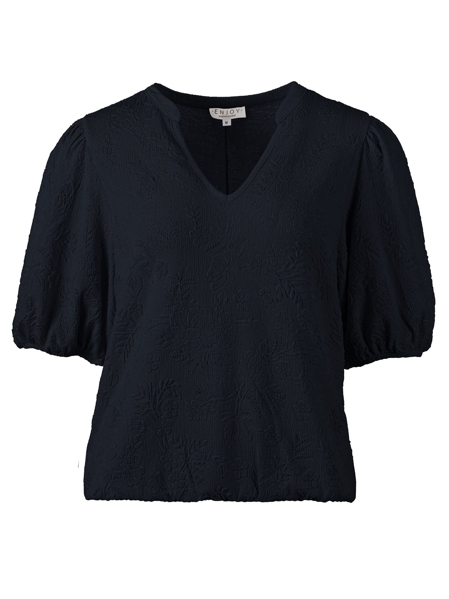 Enjoy Womenswear T-shirt Veerle Blauw 00082683-1500