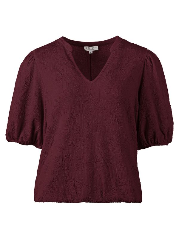 Enjoy Womenswear T-shirt Veerle Rood 2900078734037