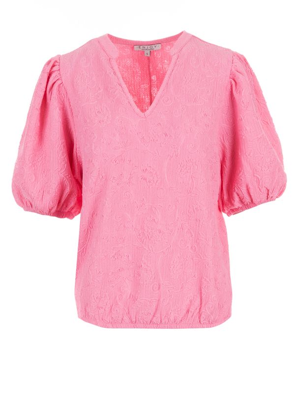 Enjoy Womenswear T-shirt Veerle Roze 2900080207048