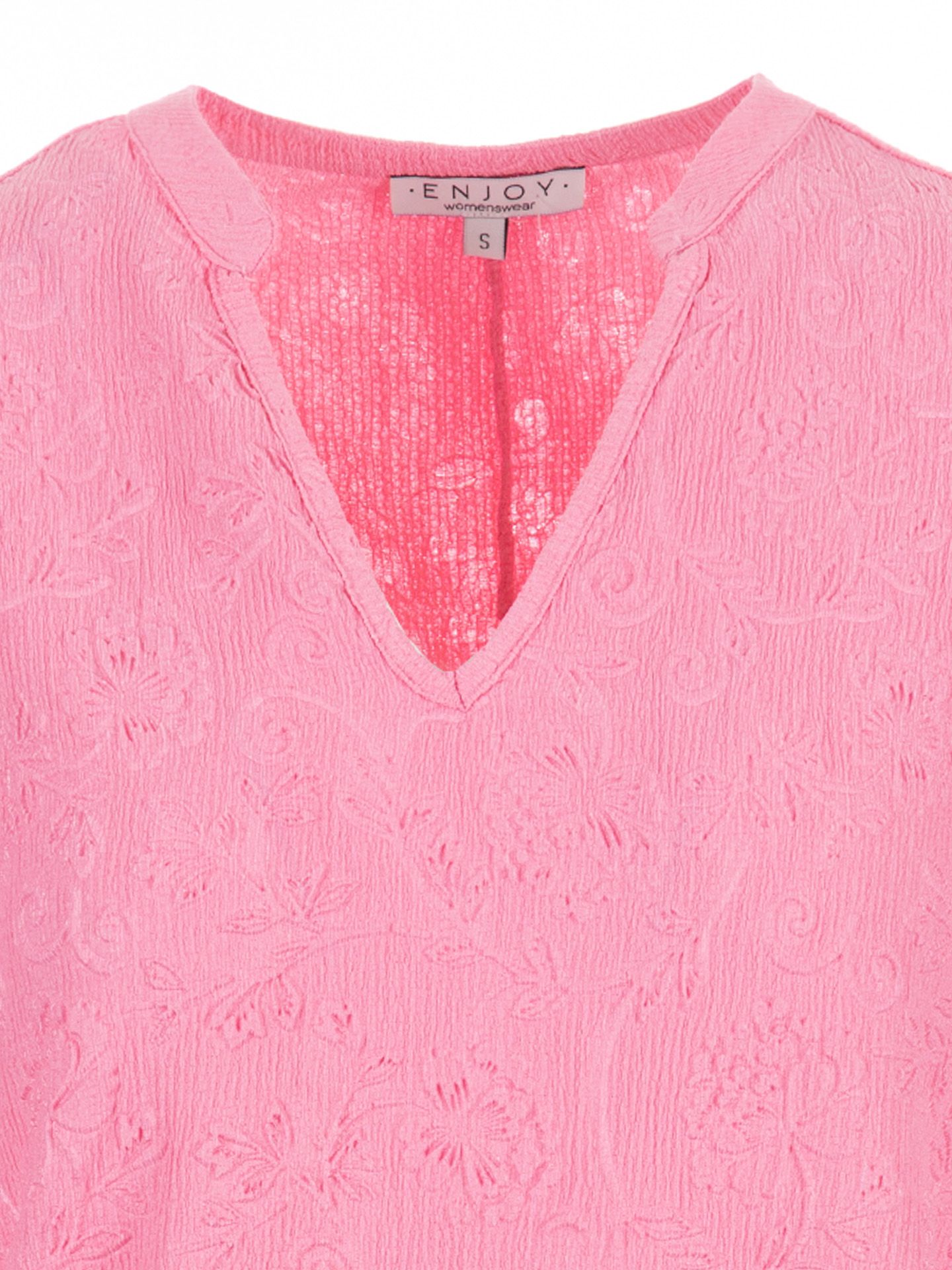 Enjoy Womenswear T-shirt Veerle Roze 00082683-3900