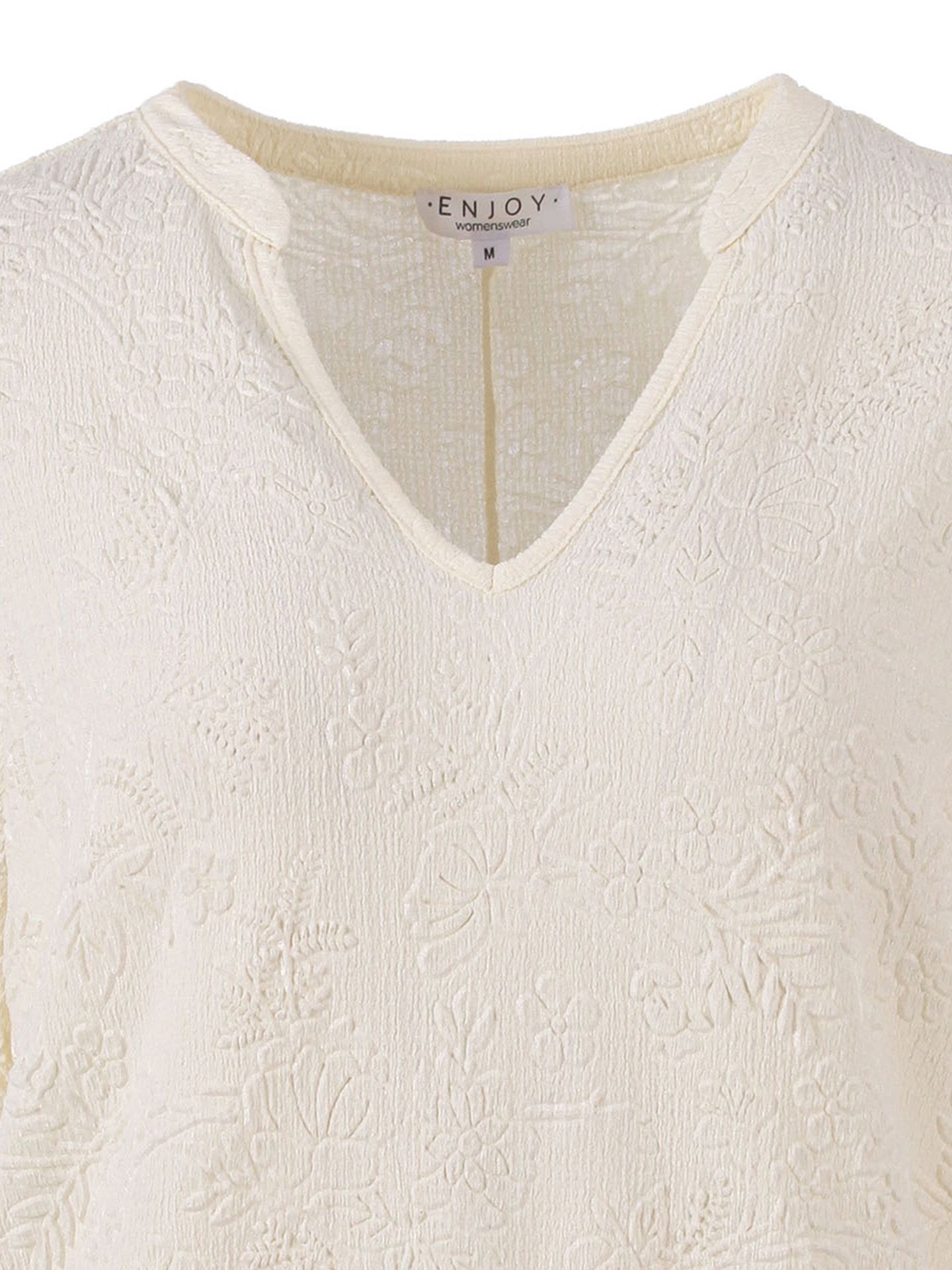 Enjoy Womenswear T-shirt Veerle Off white 00082683-5000
