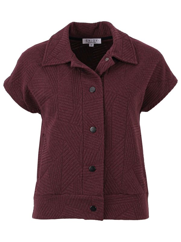 Enjoy Womenswear Gilet Joana  Rood 2900078735041