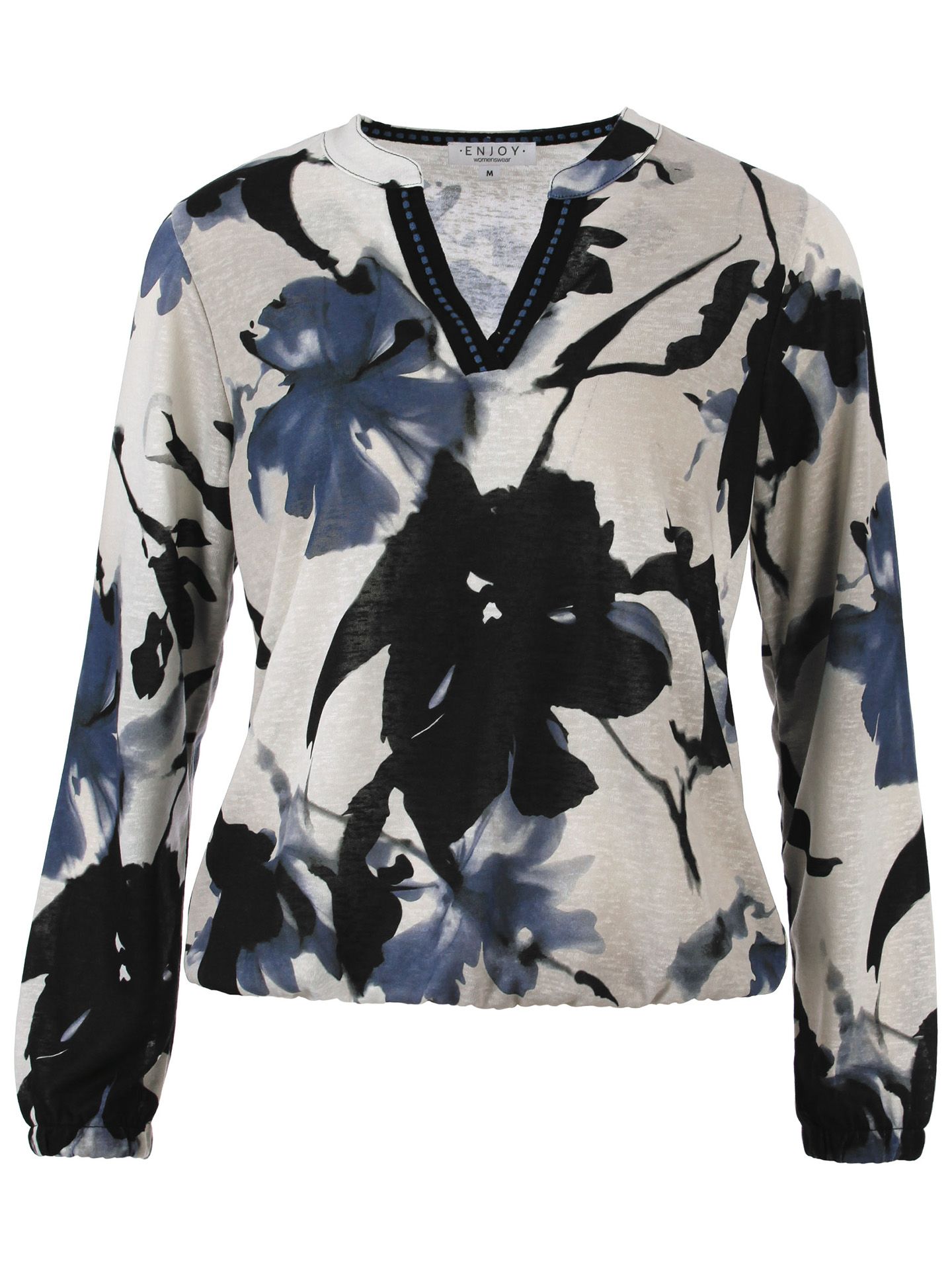Enjoy Womenswear Blouse Vienne Blauw 00082686-1350