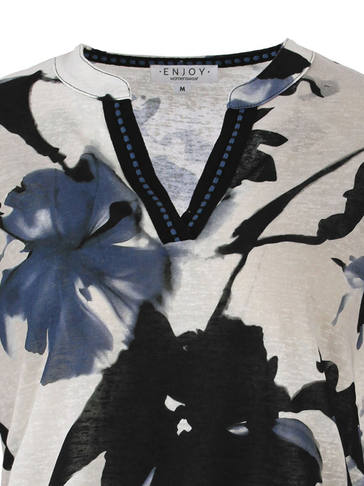 Enjoy Womenswear Blouse Vienne Blauw 00082686-1350