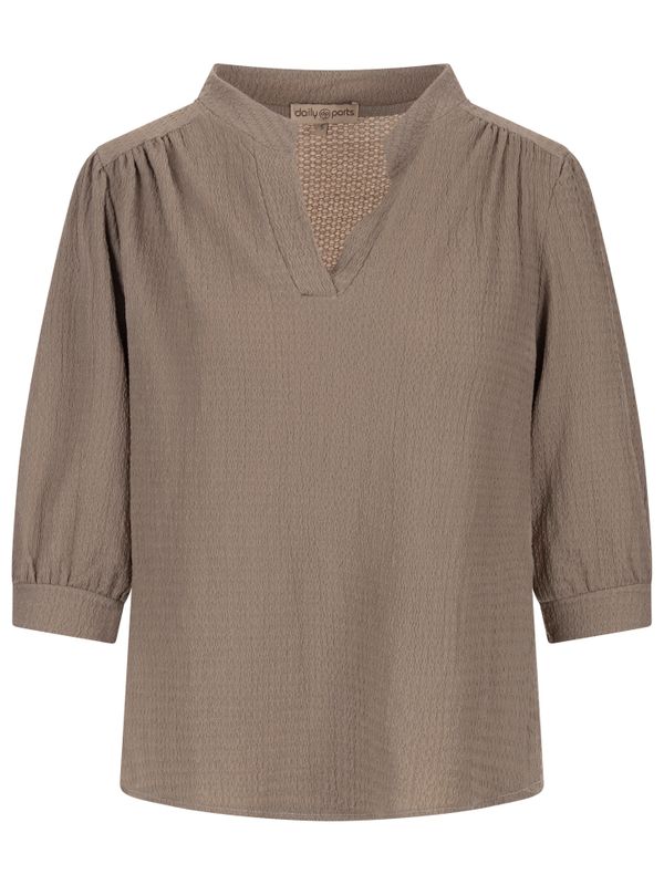 daily parts Blouse Ava Taupe 2900078793041