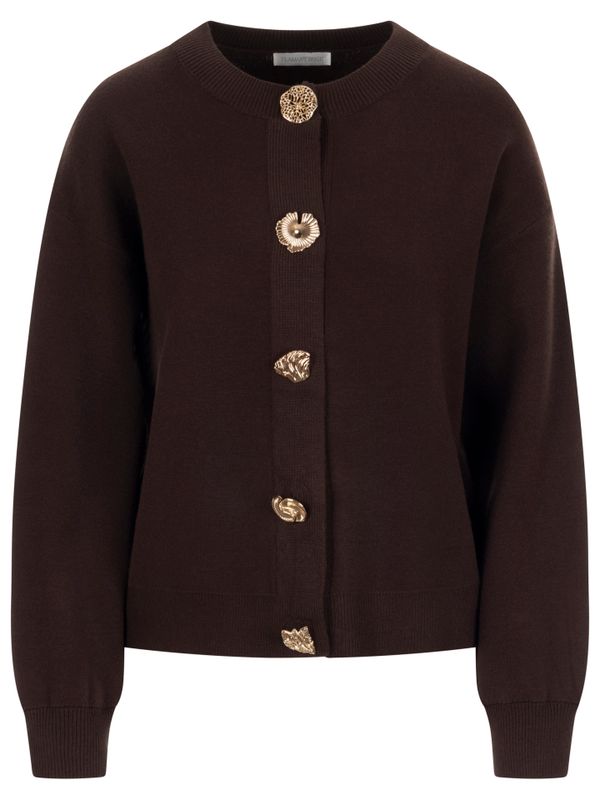 Flamant Rose Vest Lotte Bruin 2900078785015