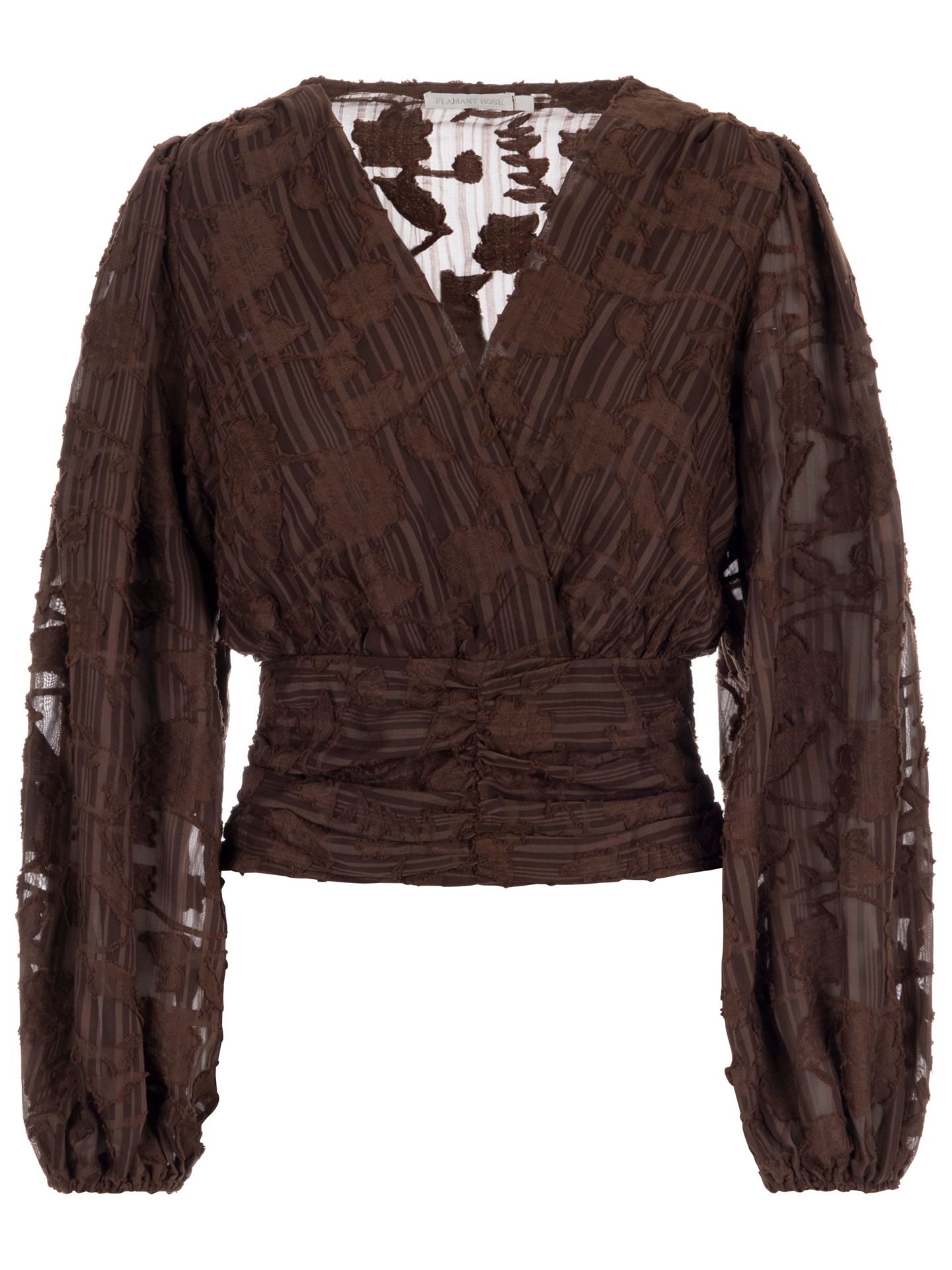 Flamant Rose Blouse Isabella Bruin 00082704-5800