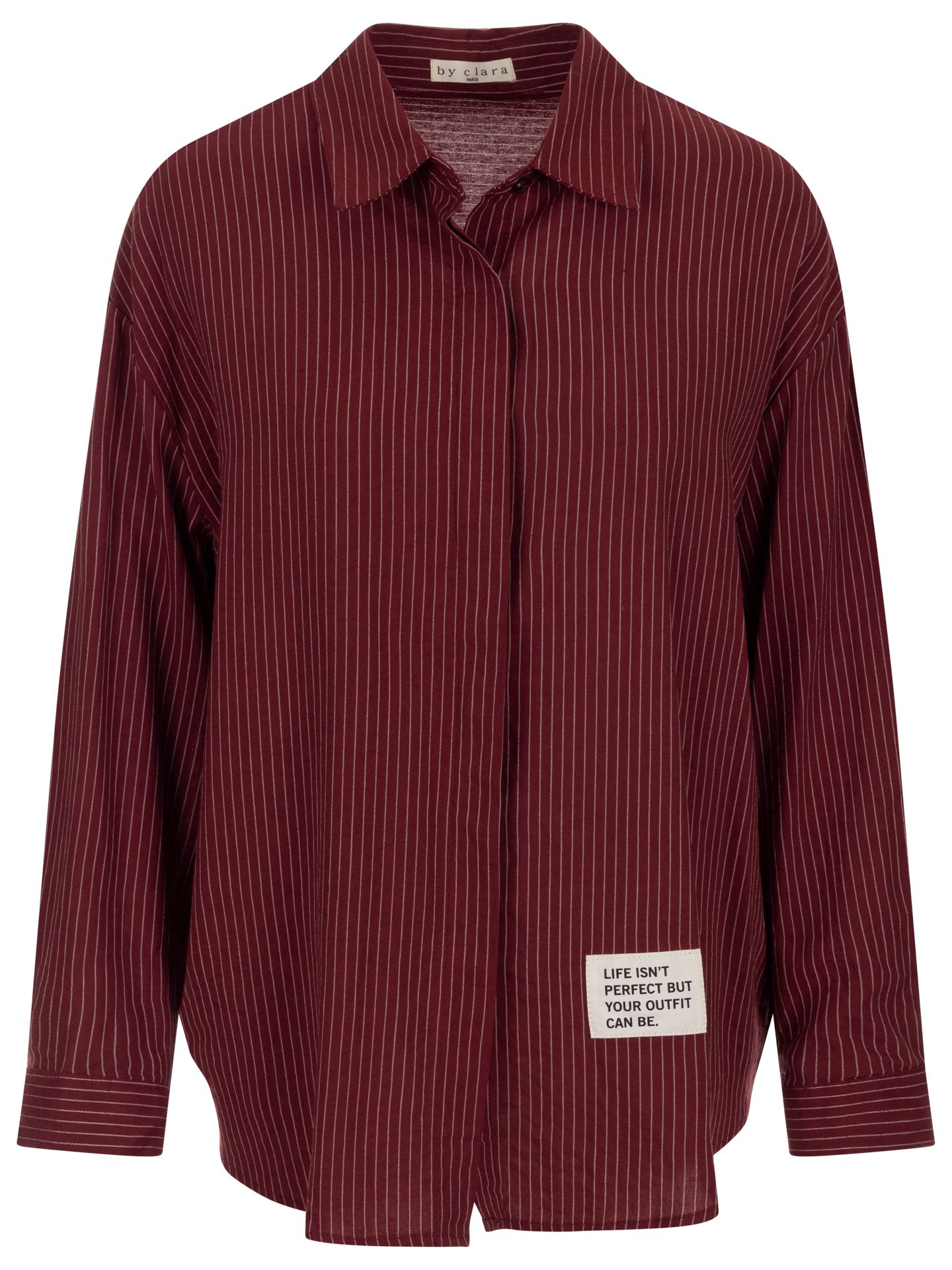 By Clara Blouse Jasmijn Rood 00082715-3600