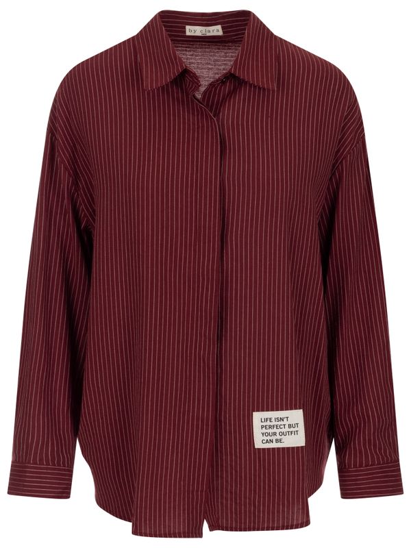 By Clara Blouse Jasmijn Rood 2900078814012