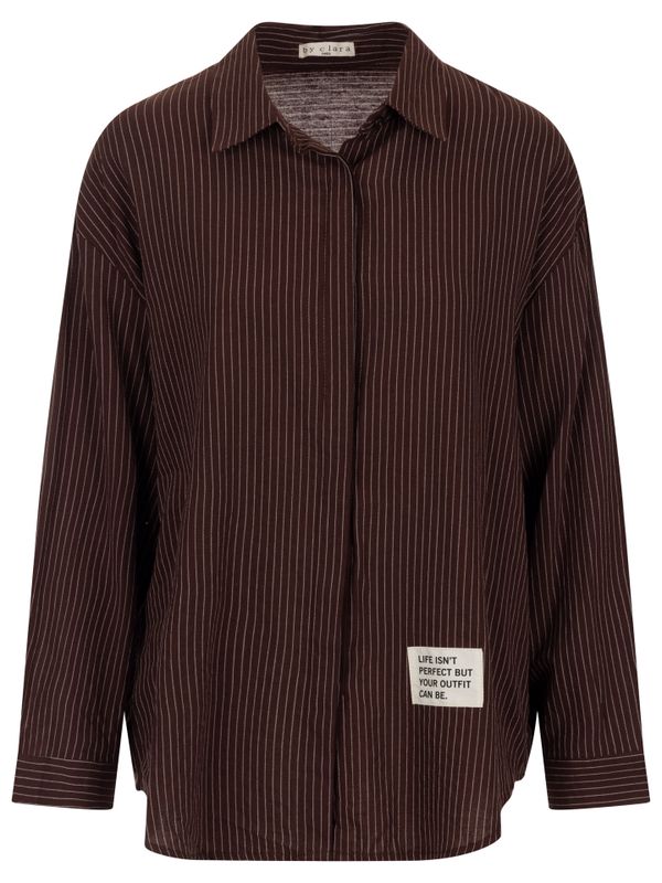 By Clara Blouse Jasmijn Bruin 2900078813015