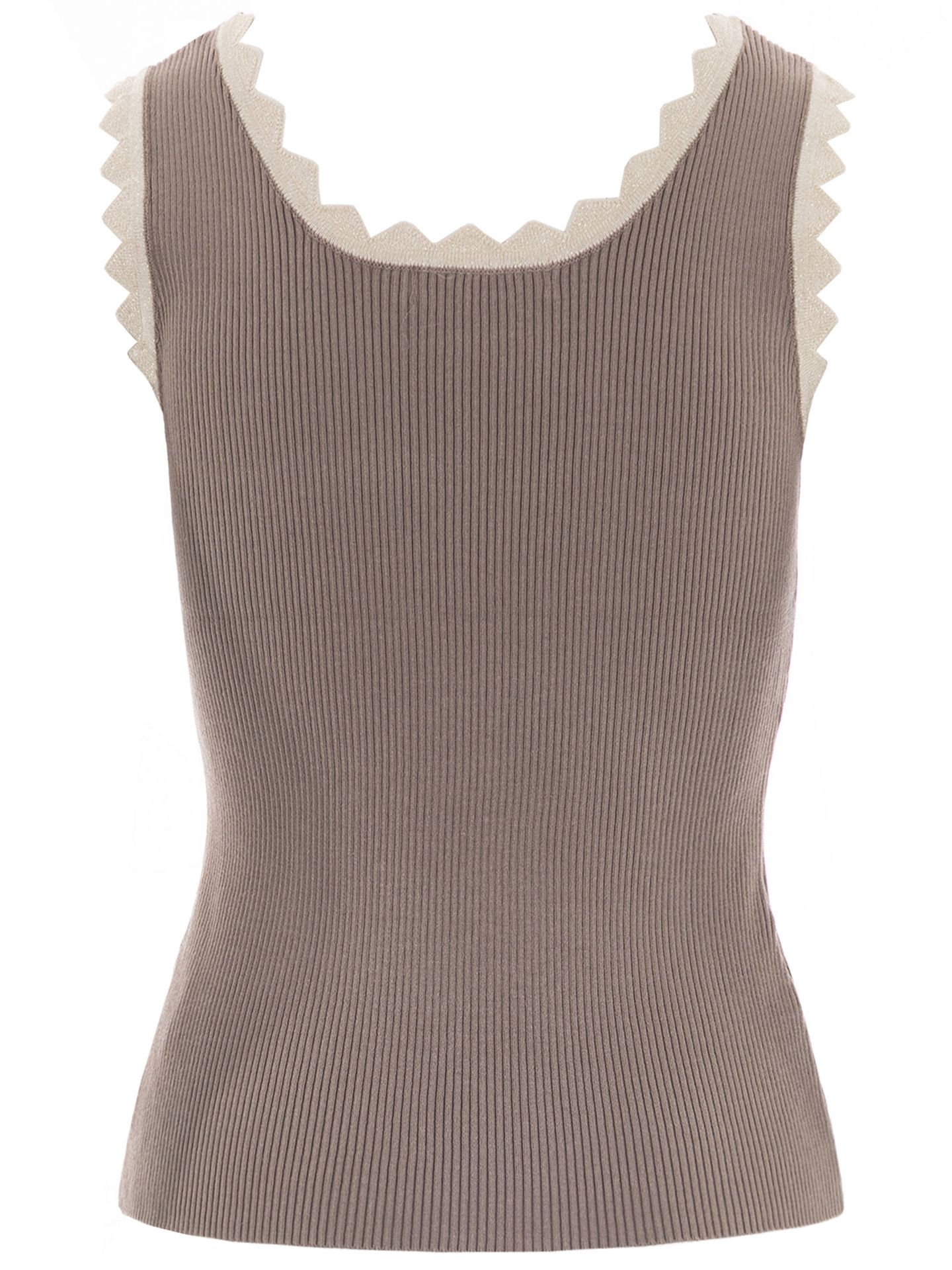 By Clara Top Nori Taupe 00082718-5500