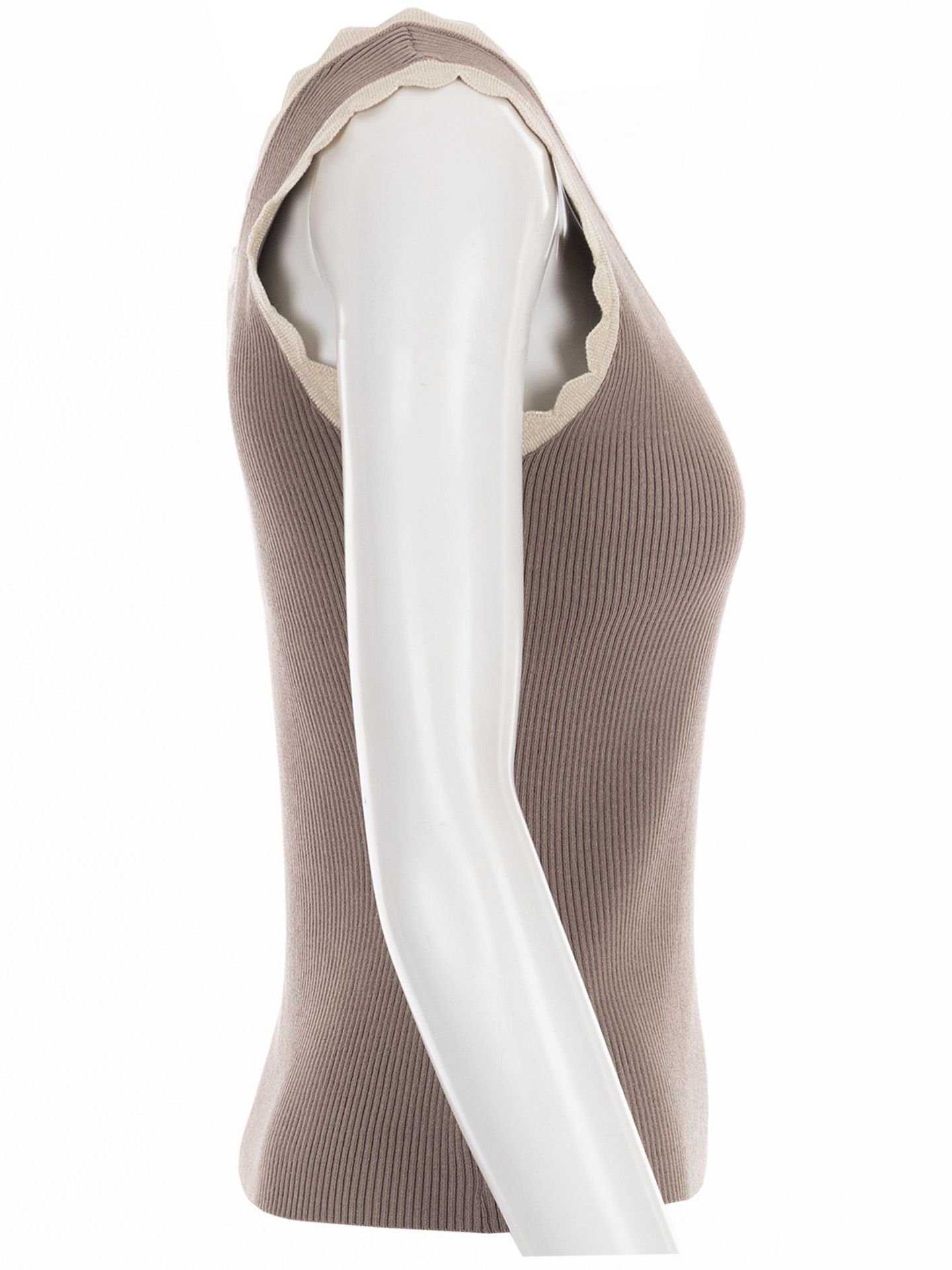 By Clara Top Nori Taupe 00082718-5500