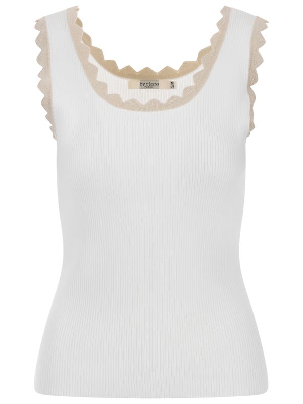 By Clara Top Nori Wit 2900078822055
