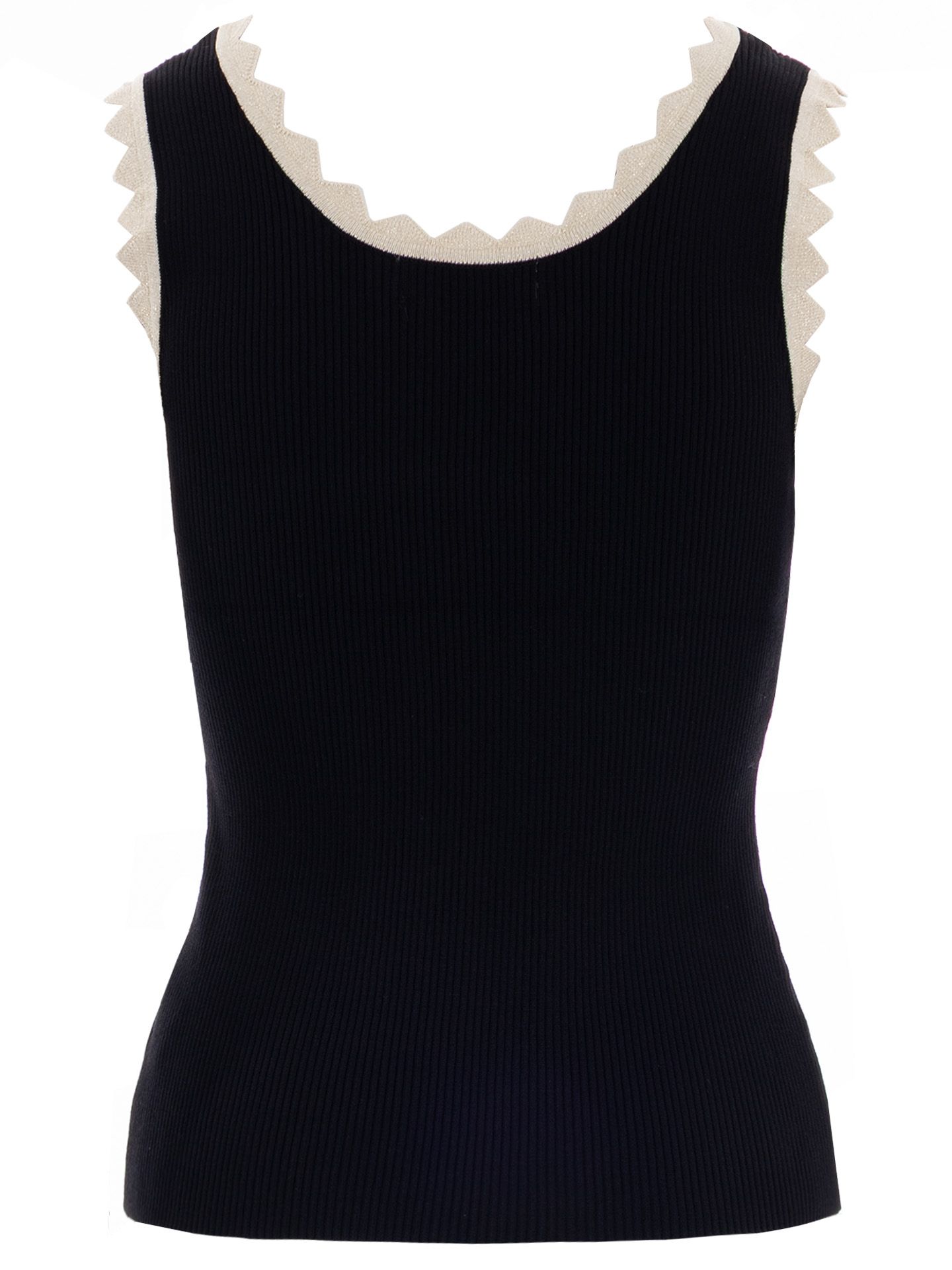 By Clara Top Nori Zwart 00082718-7500