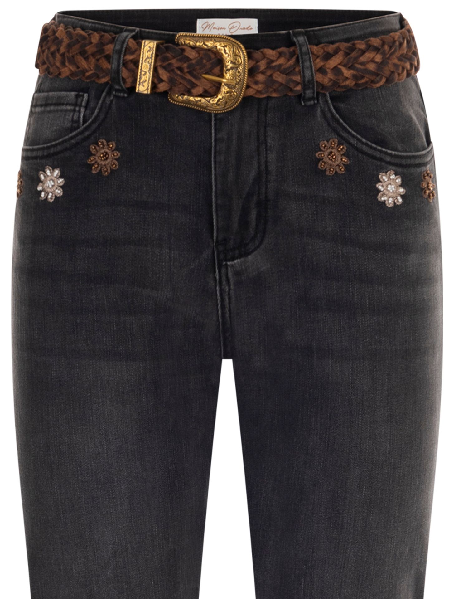 Maison Onado Jeans Frederique Grijs 00082721-7700