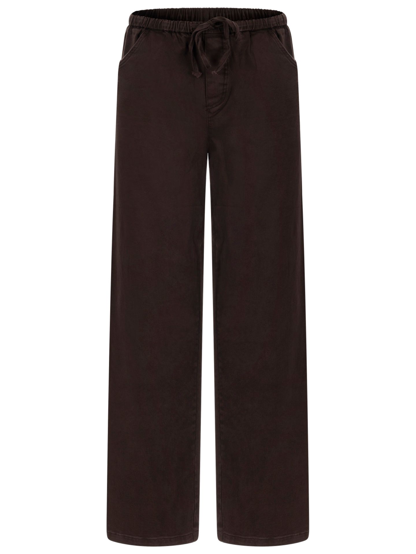 Drole de Copine Broek Ella Bruin 00082735-5800