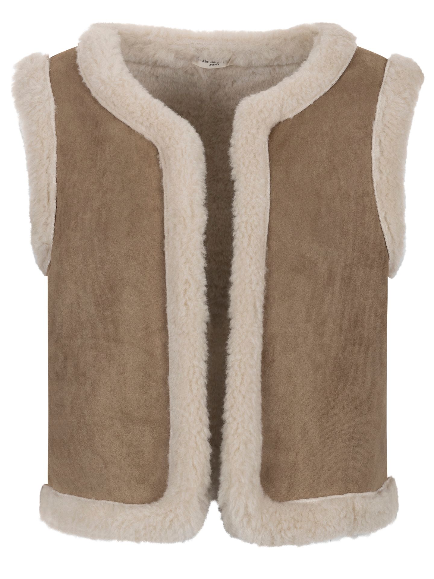 Drole de Copine Vest Diede Beige 00082736-5200