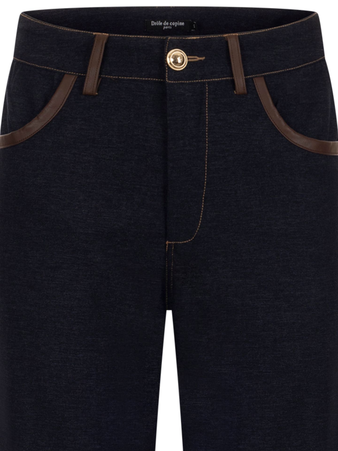 Drole de Copine Broek Daisy Blauw 00082738-1300