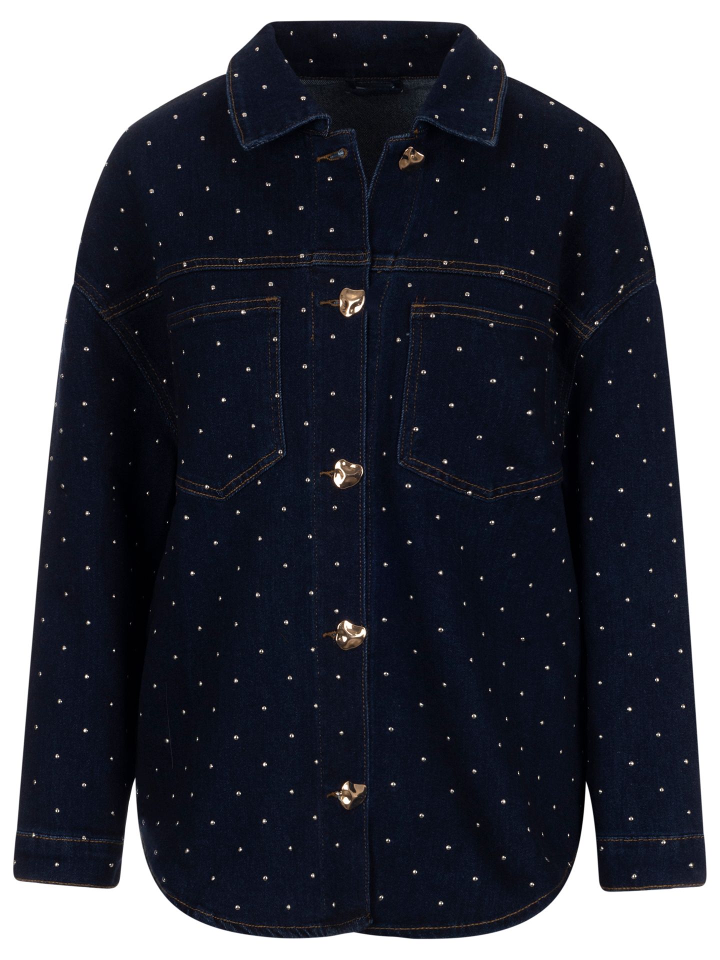 Drole de Copine Blouse Fleur Blauw 00082740-581
