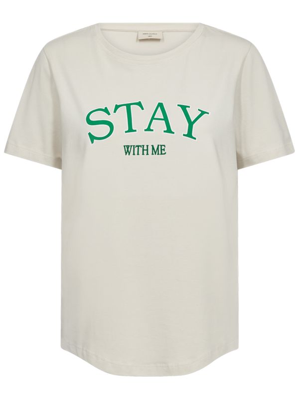 Freequent T-shirt Fenjal Beige 2900078903037