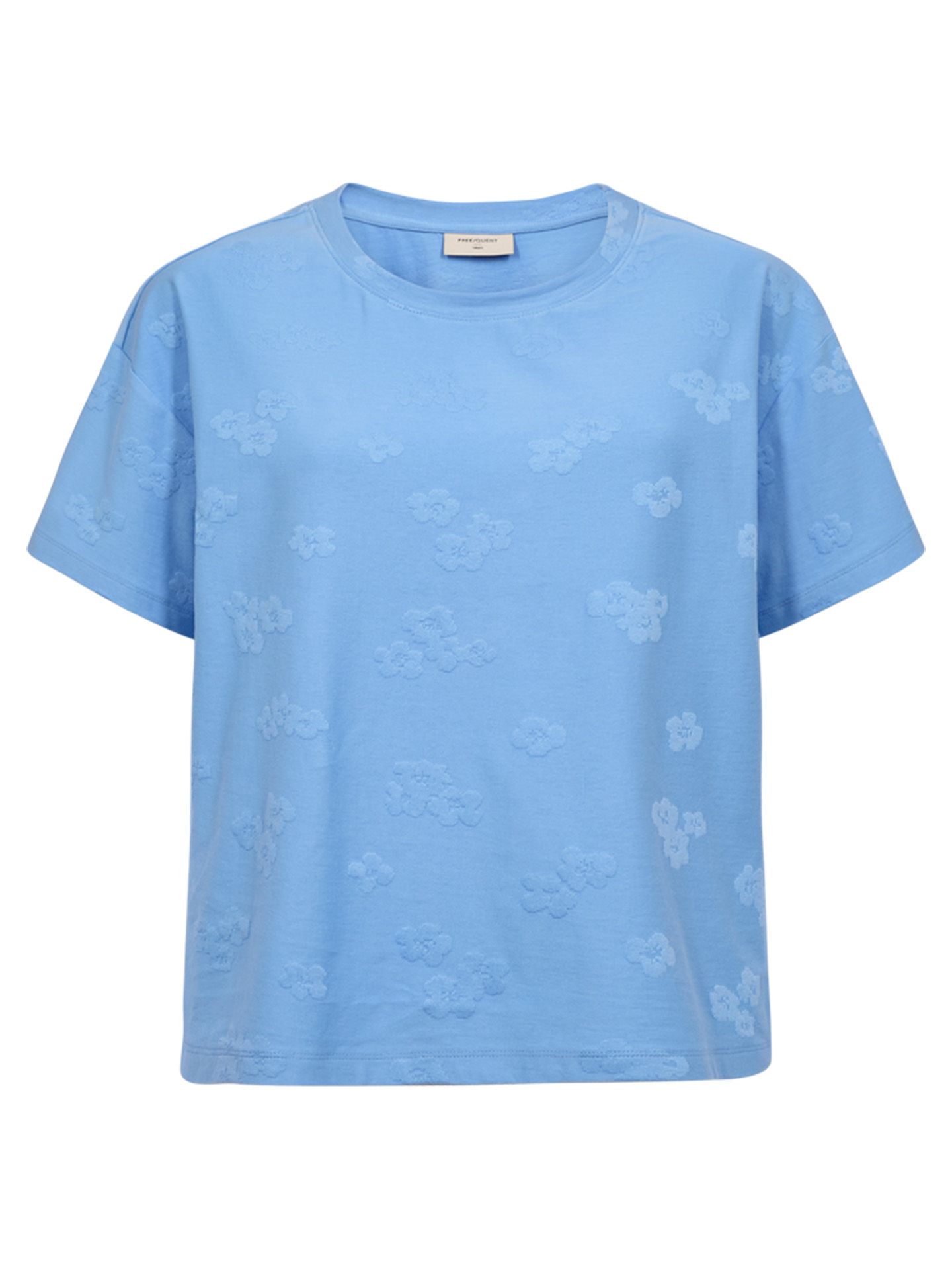 Freequent T-shirt Ziprea Blauw 00082764-1600