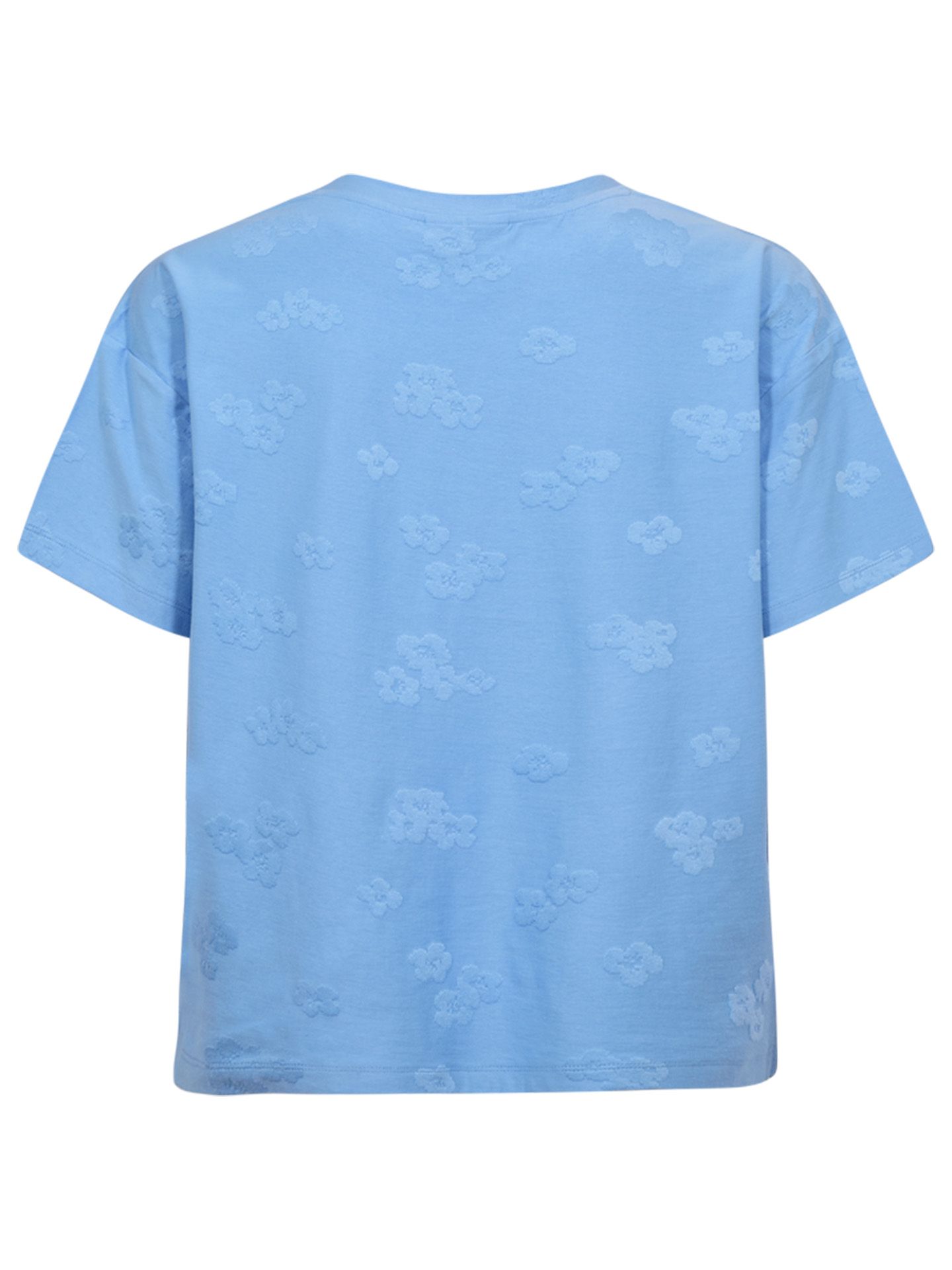 Freequent T-shirt Ziprea Blauw 00082764-1600