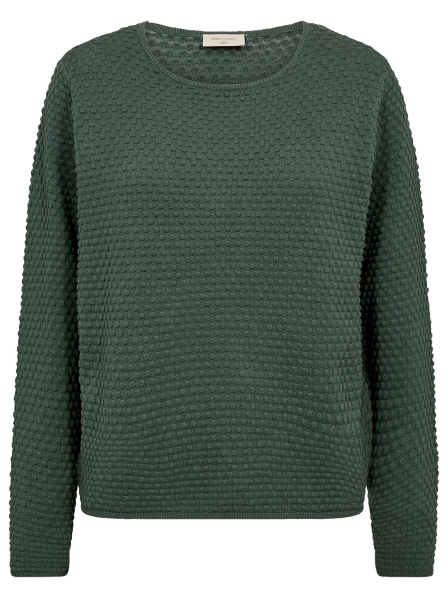 Freequent Trui Dodo Pu Dot Groen 00082766-6400
