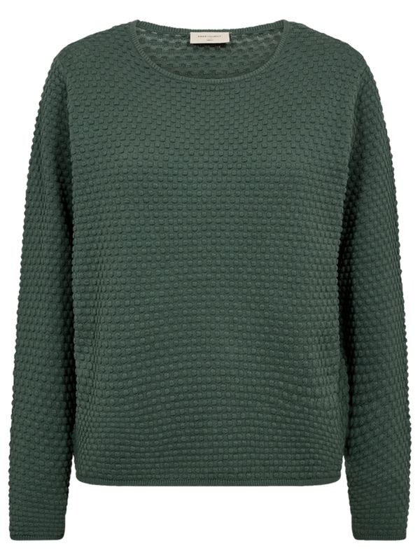 Freequent Trui Dodo Pu Dot Groen 2900078912053