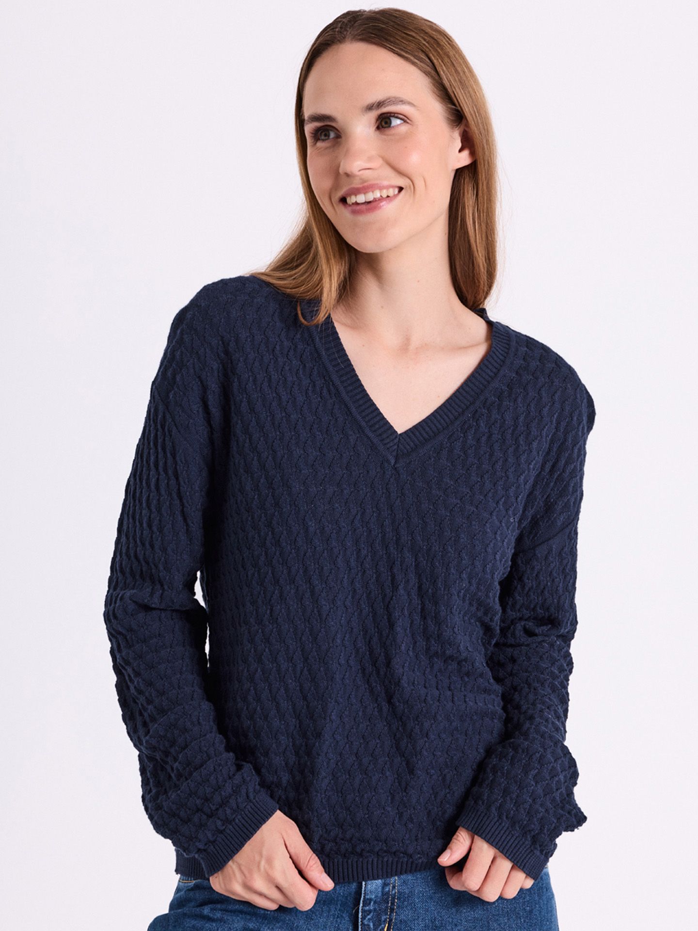 Freequent Trui Dodo  Blauw 00082768-1500