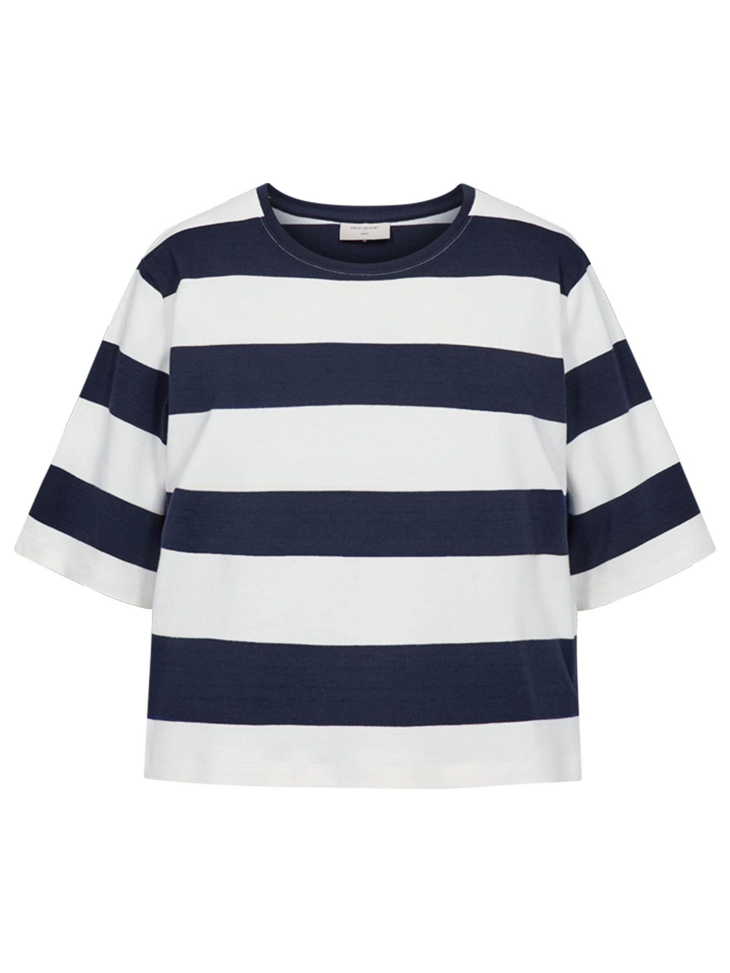 Freequent T-shirt Famila Blauw 00082772-1500