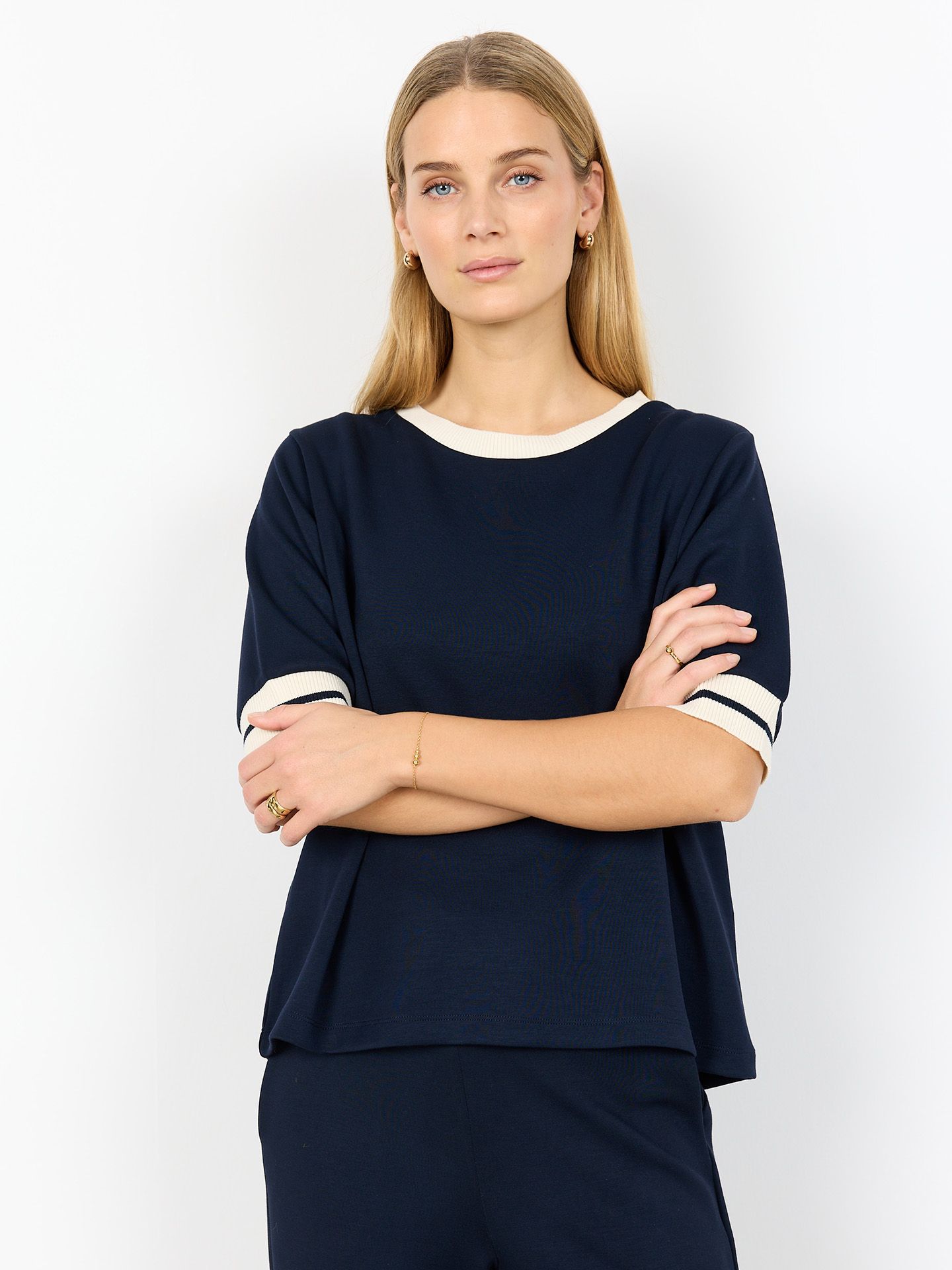 Soyaconcept Shirt Banu Blauw 00082791-1500