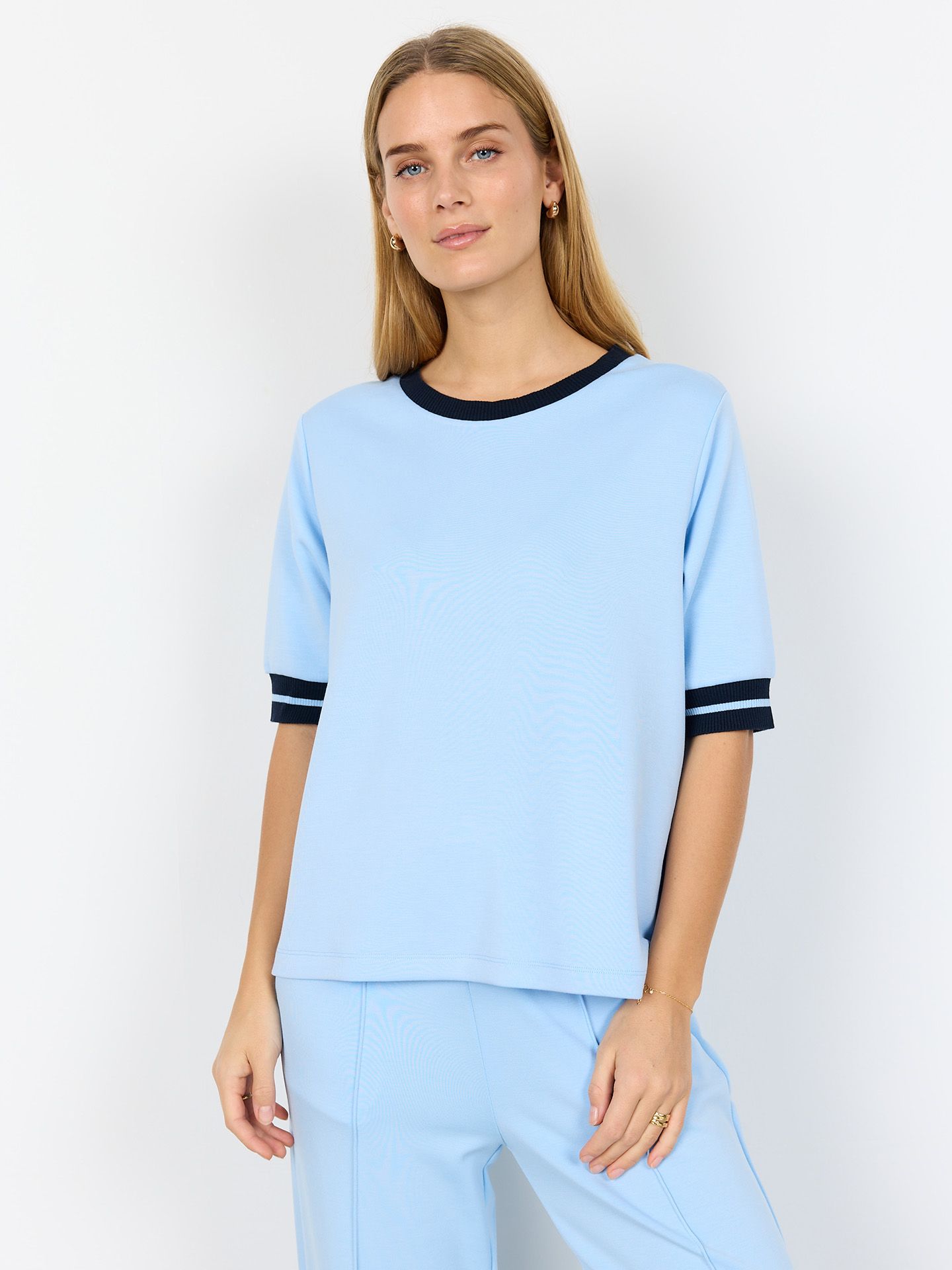 Soyaconcept Shirt Banu Blauw 00082791-1600