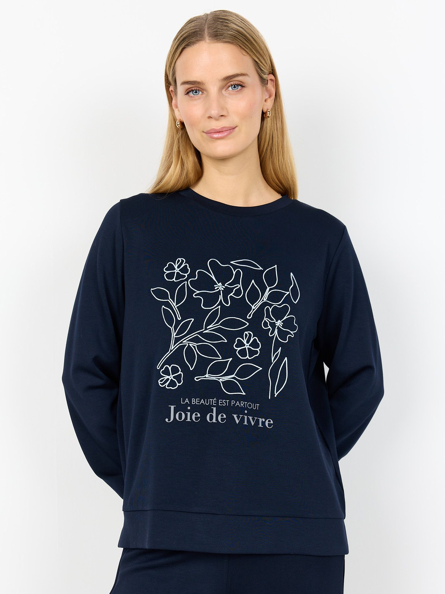 Soyaconcept Sweater Banu Blauw 00082795-1500