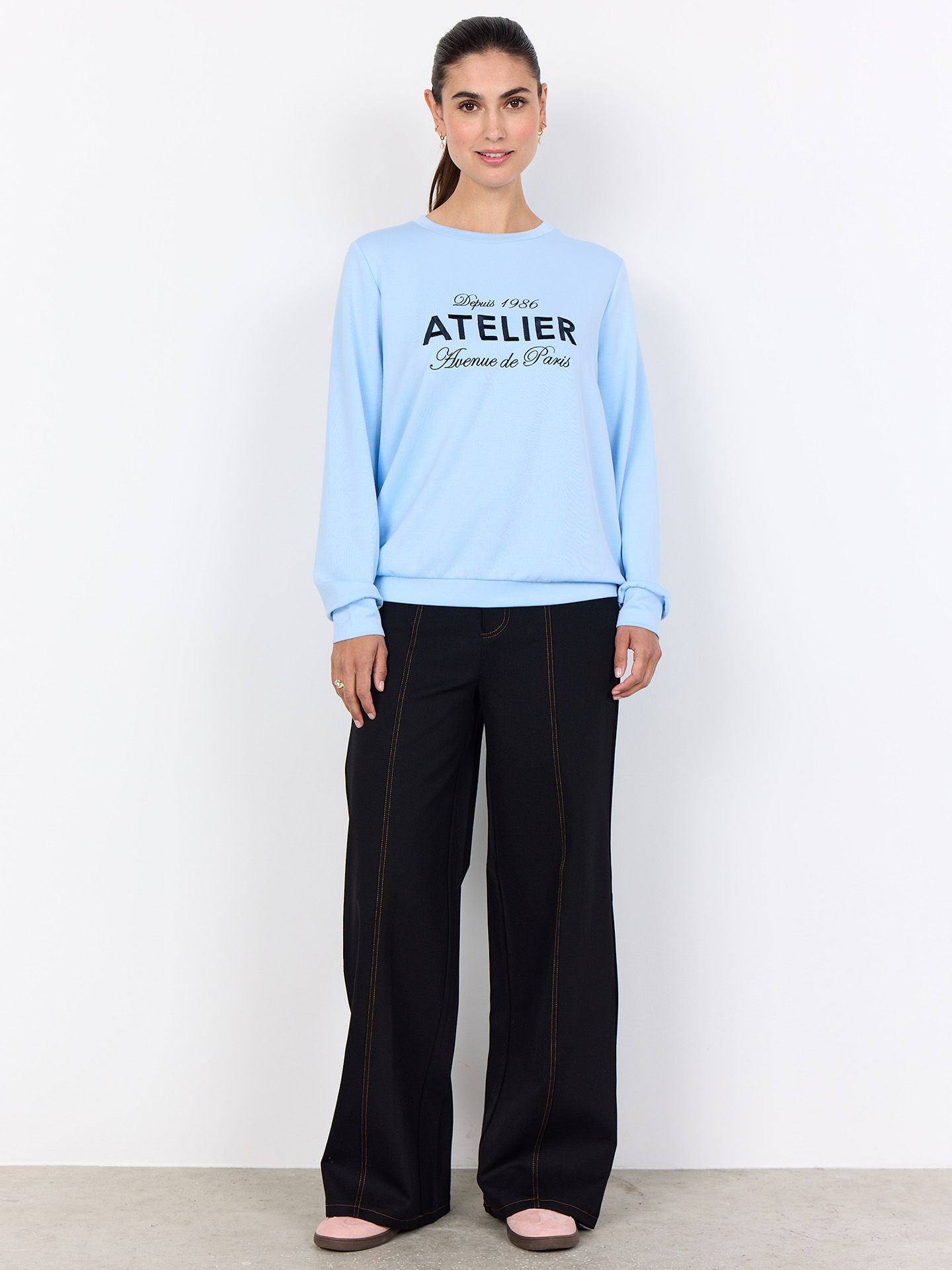 Soyaconcept Sweater Banu Blauw 00082796-1600