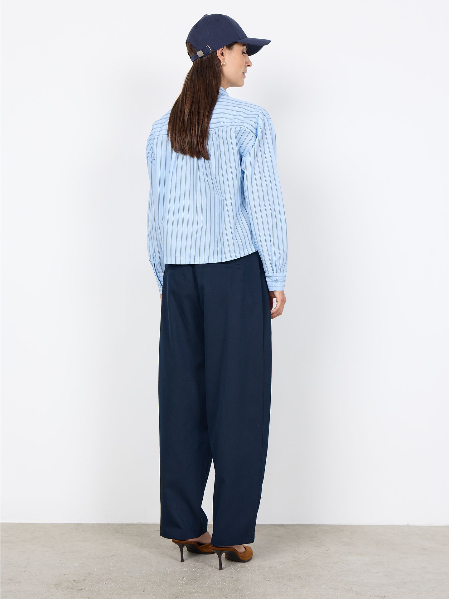 Soyaconcept Blouse Bardot  Blauw 00082798-1600