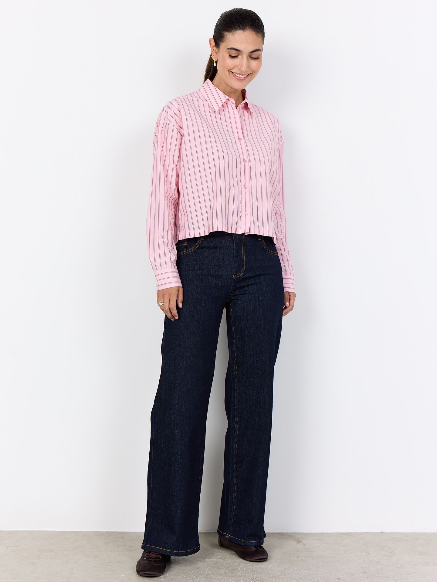 Soyaconcept Blouse Bardot  Roze 00082798-4700