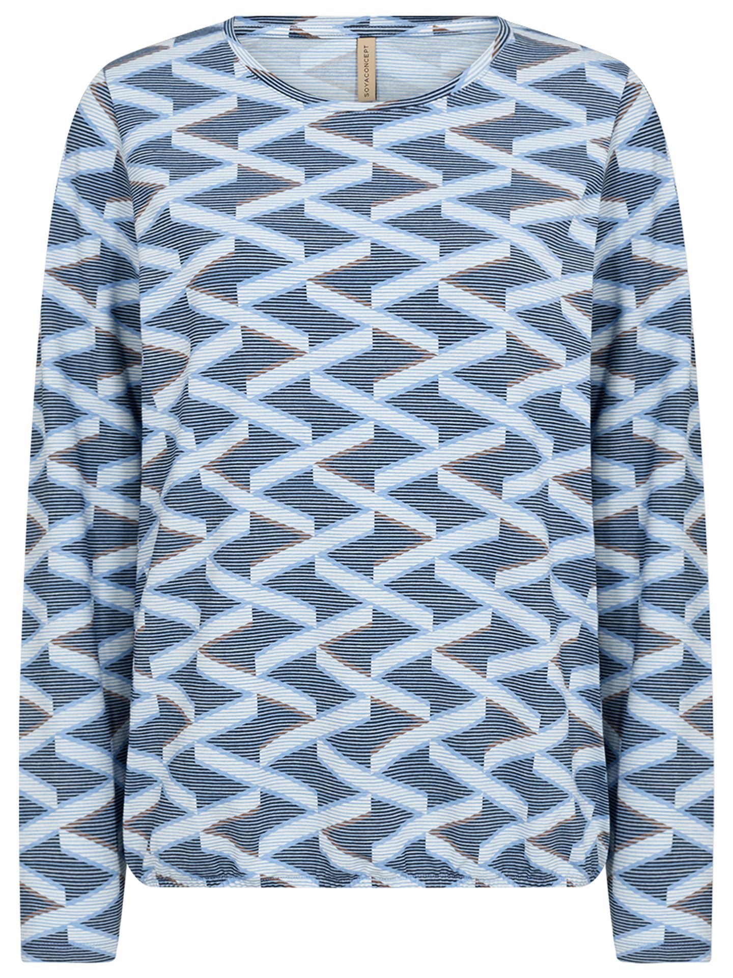 Soyaconcept Shirt Galina Blauw 00082800-1500