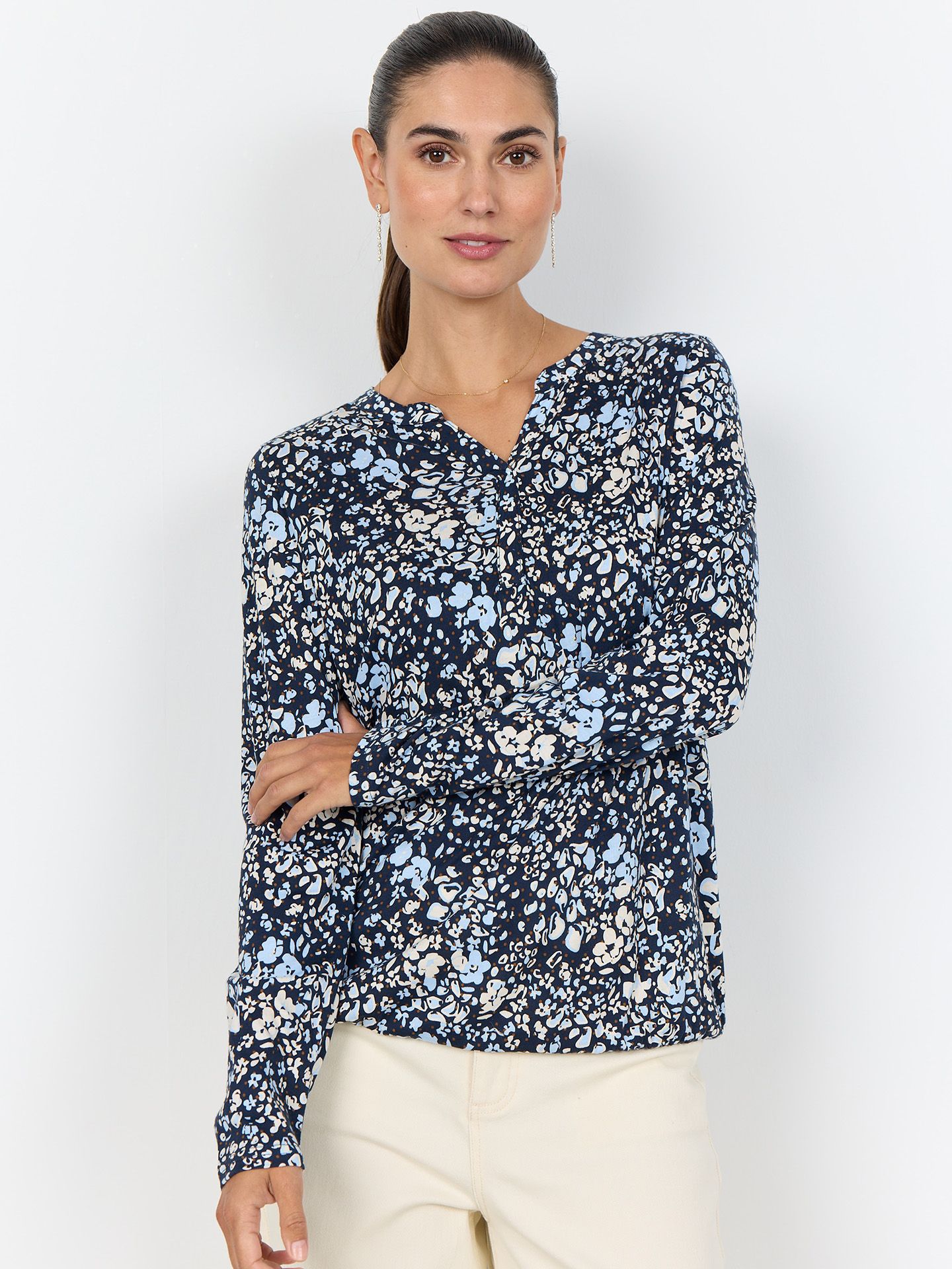 Soyaconcept Shirt Felicity Blauw 00082801-1500