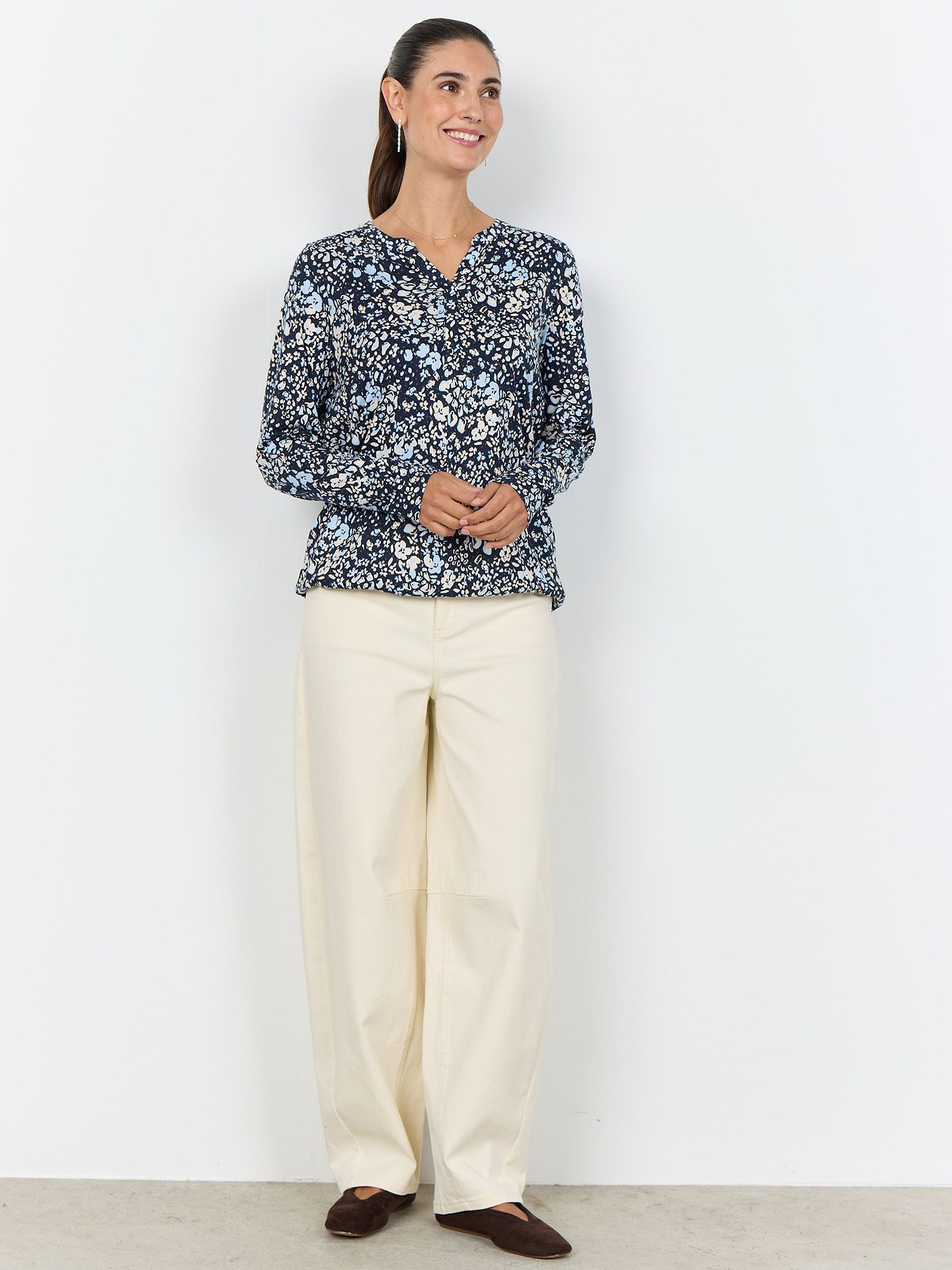 Soyaconcept Shirt Felicity Blauw 00082801-1500