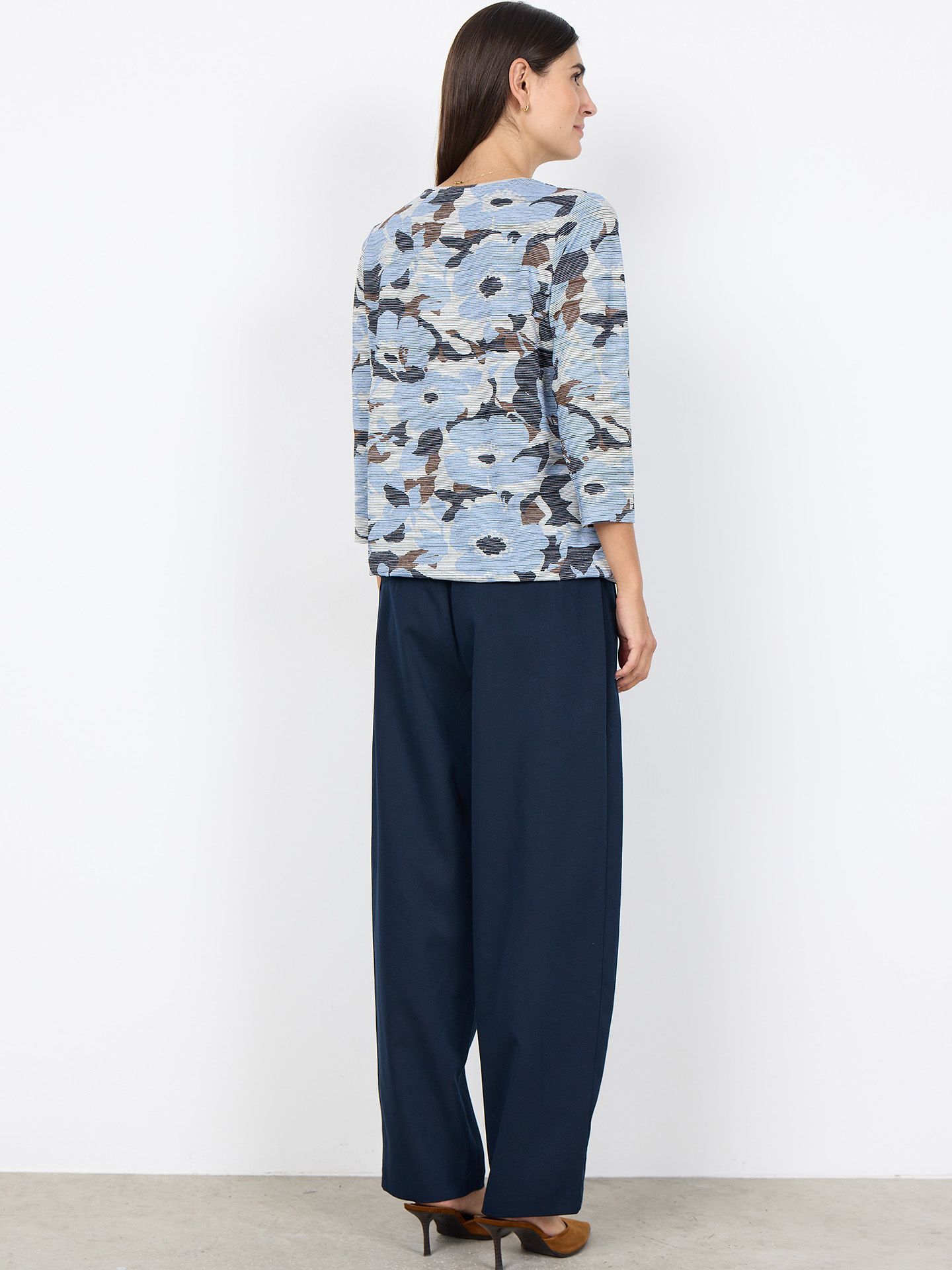 Soyaconcept Shirt Galina Blauw 00082802-1600