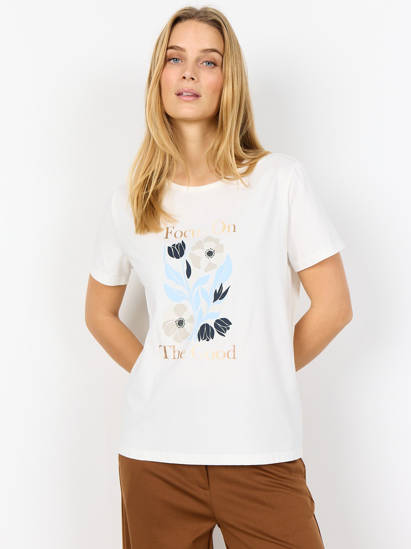 Soyaconcept T-shirt Rina Blauw 00082804-1600