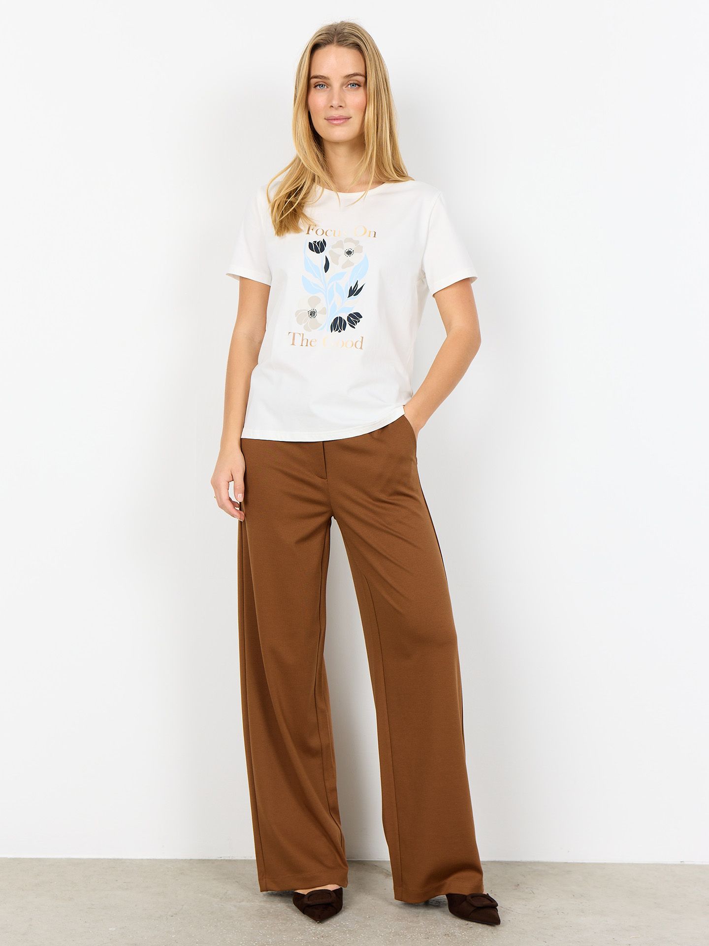 Soyaconcept T-shirt Rina Blauw 00082804-1600