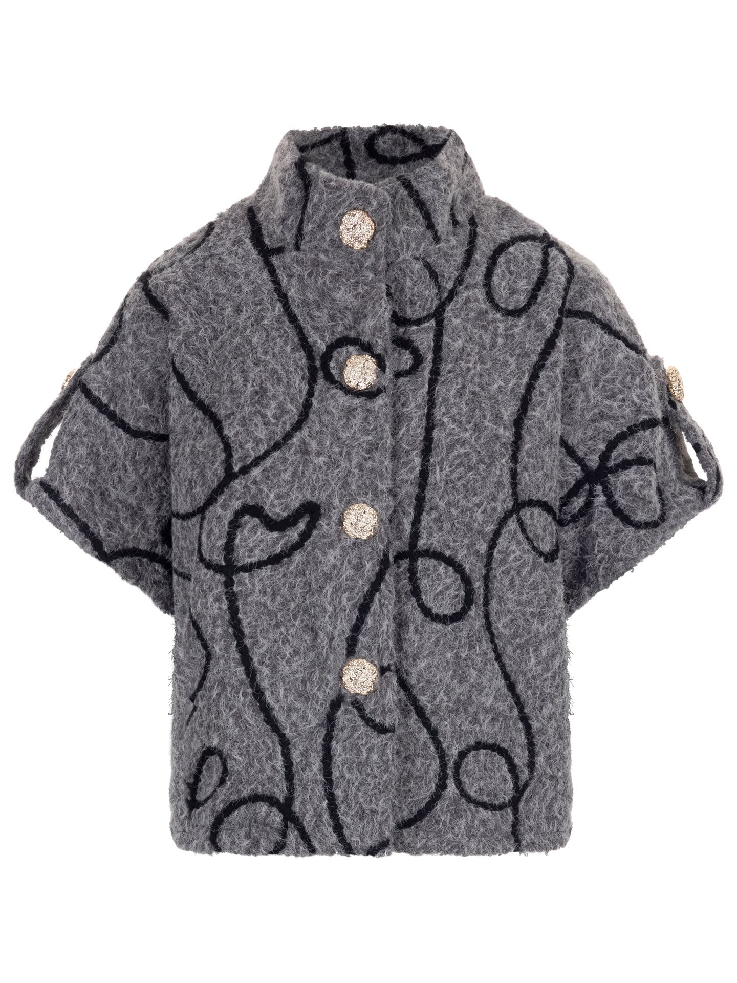 SAAR Vest Nanne Grijs 00082806-7300