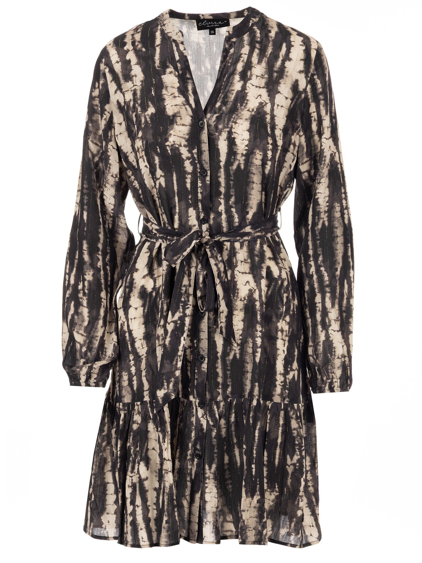 Elvira Collections Jurk Loes Zwart 00082811-7500