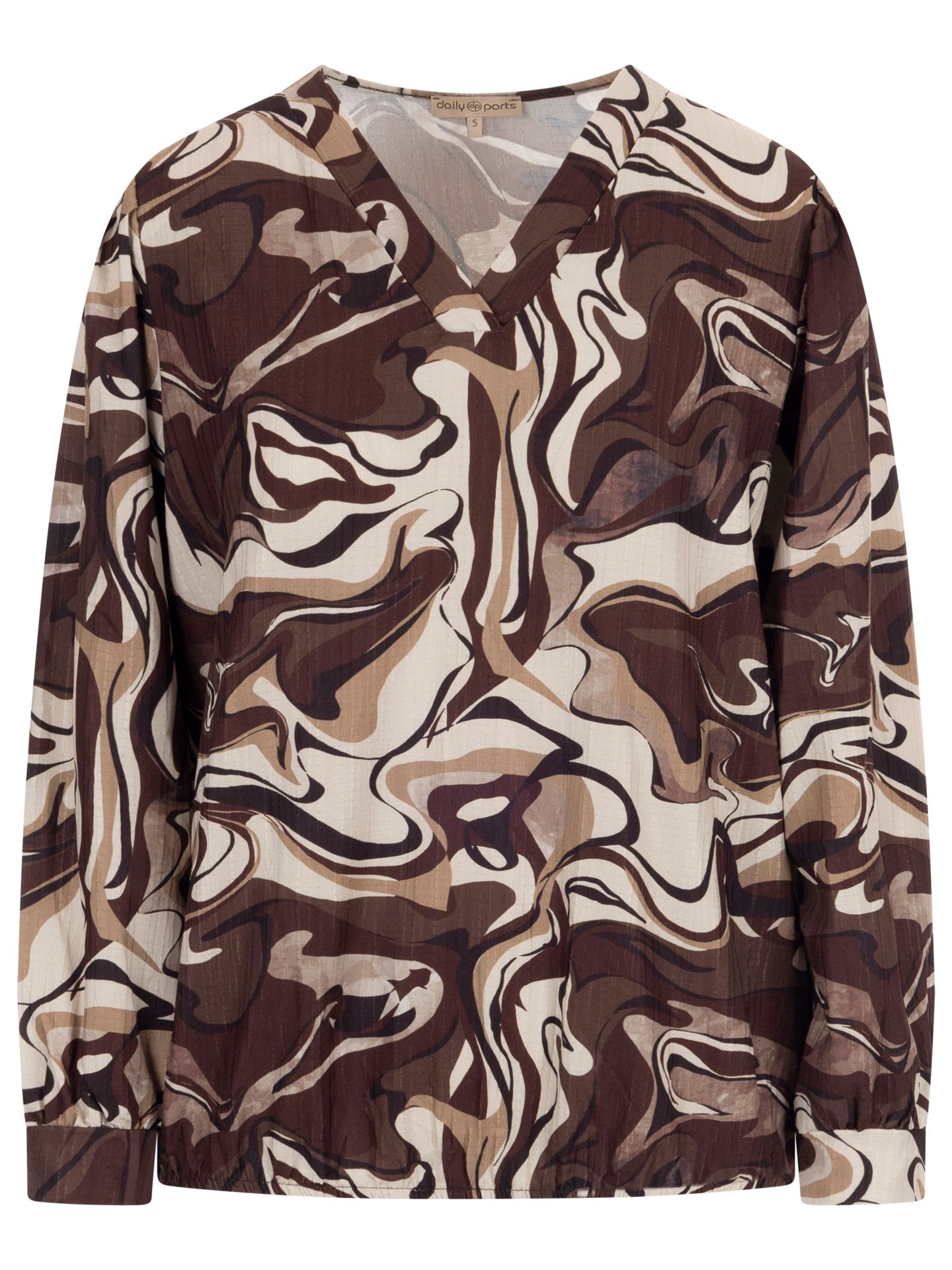 daily parts Blouse Ambre Bruin 2900079027022