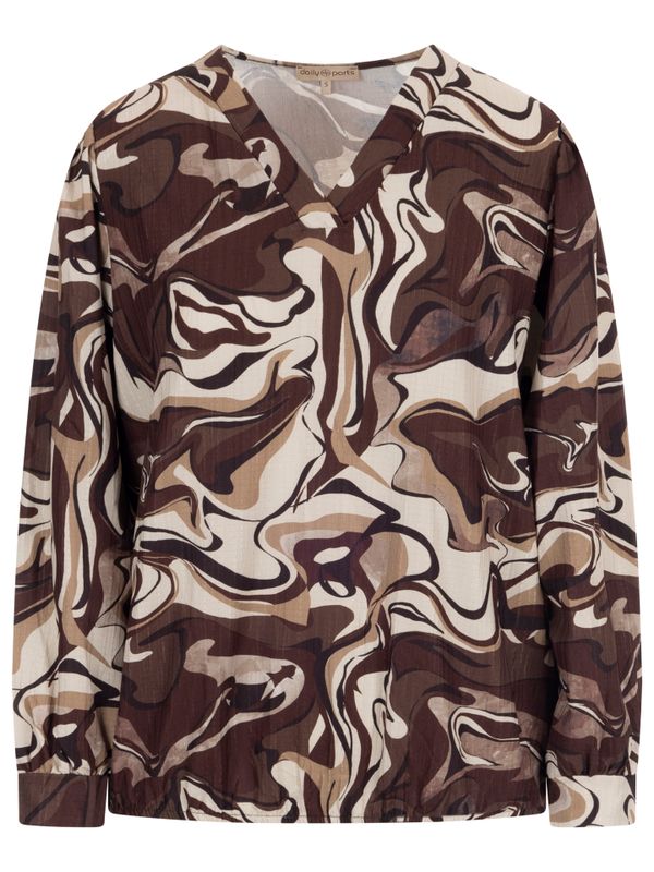 daily parts Blouse Amber Bruin 2900079027053