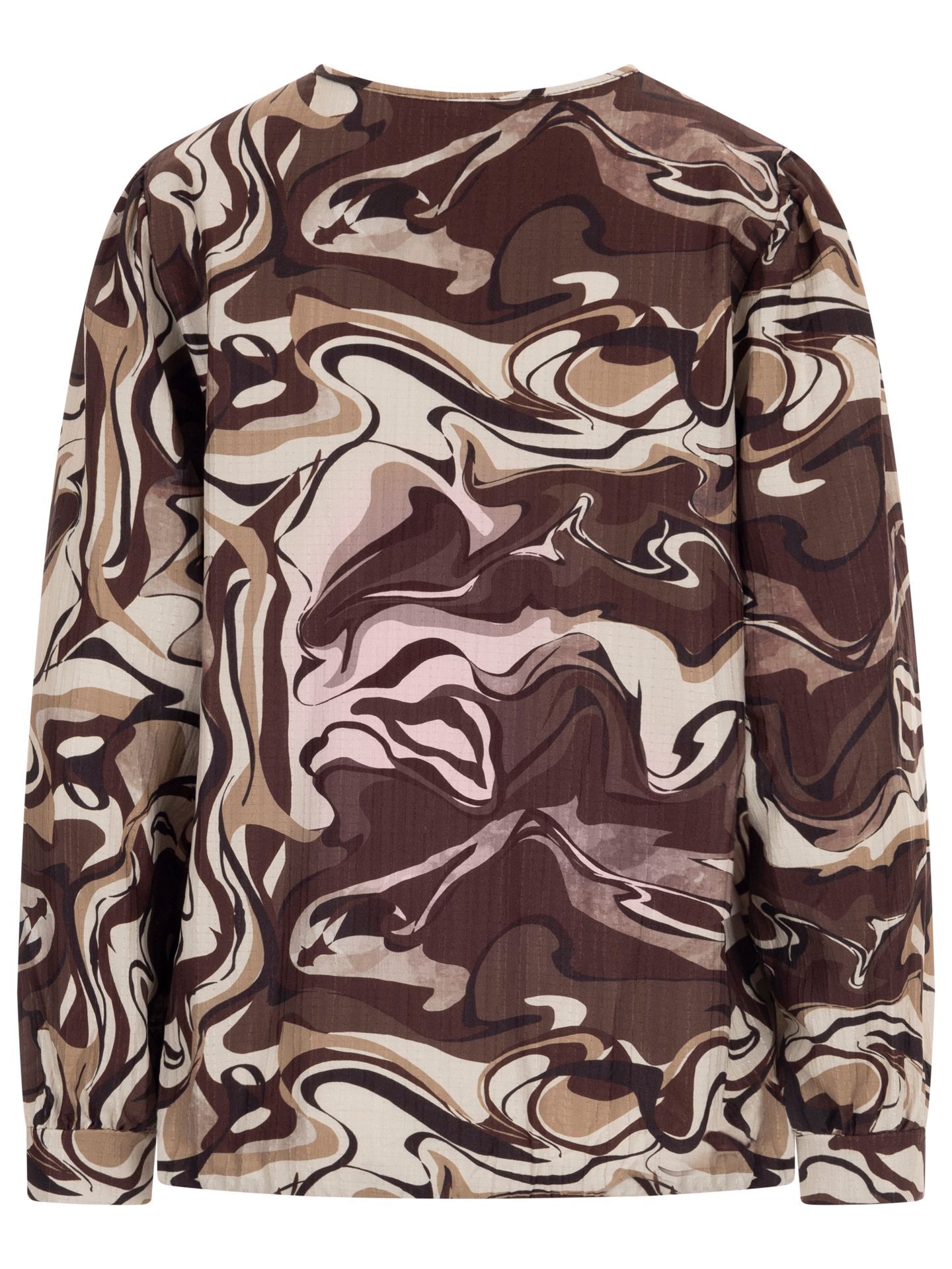 daily parts Blouse Amber Bruin 00082834-5800