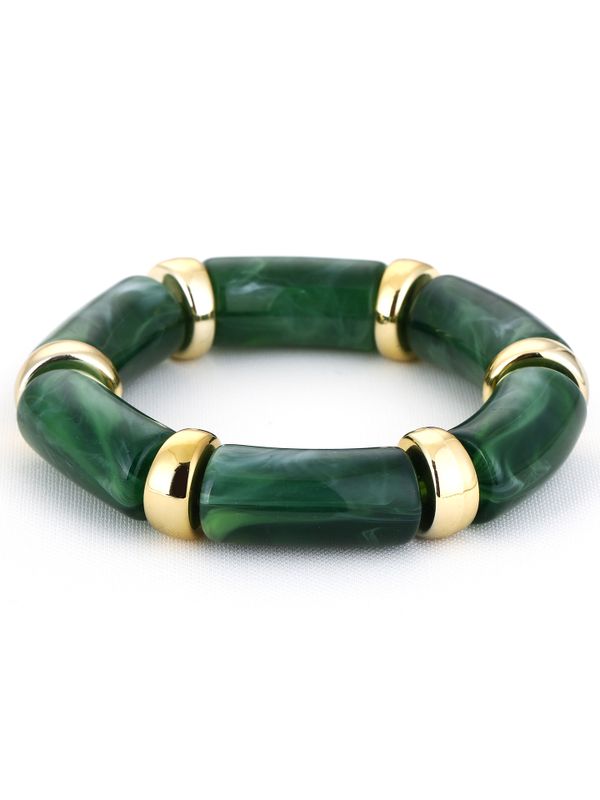 Schijvens mode Armband Jade Groen 2900079047013