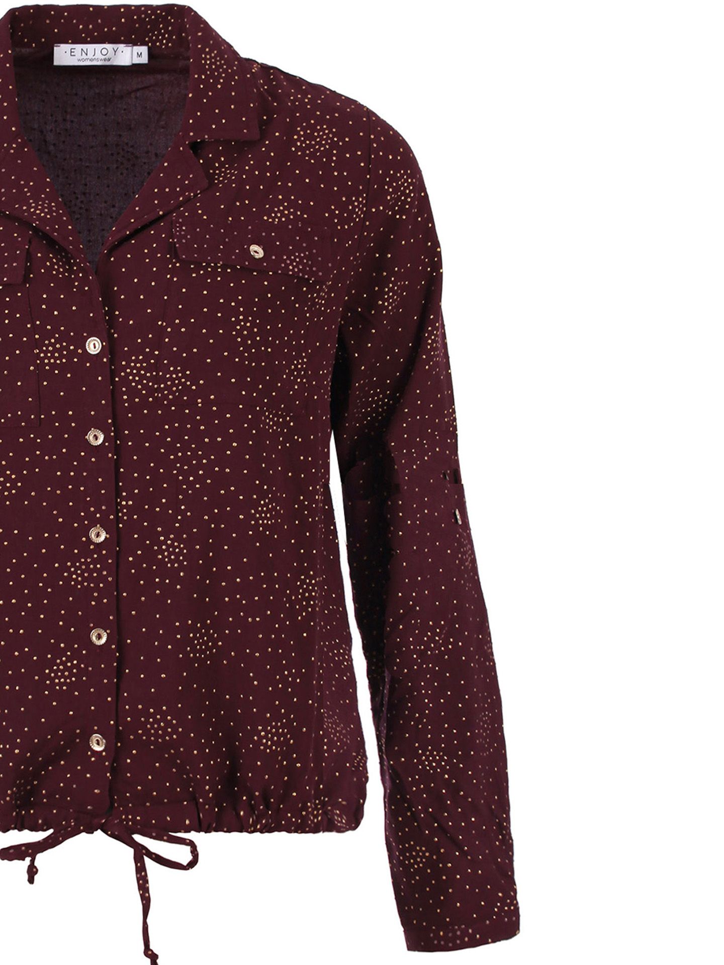 Enjoy Womenswear Blouse Kelsy Rood 00082846-3650