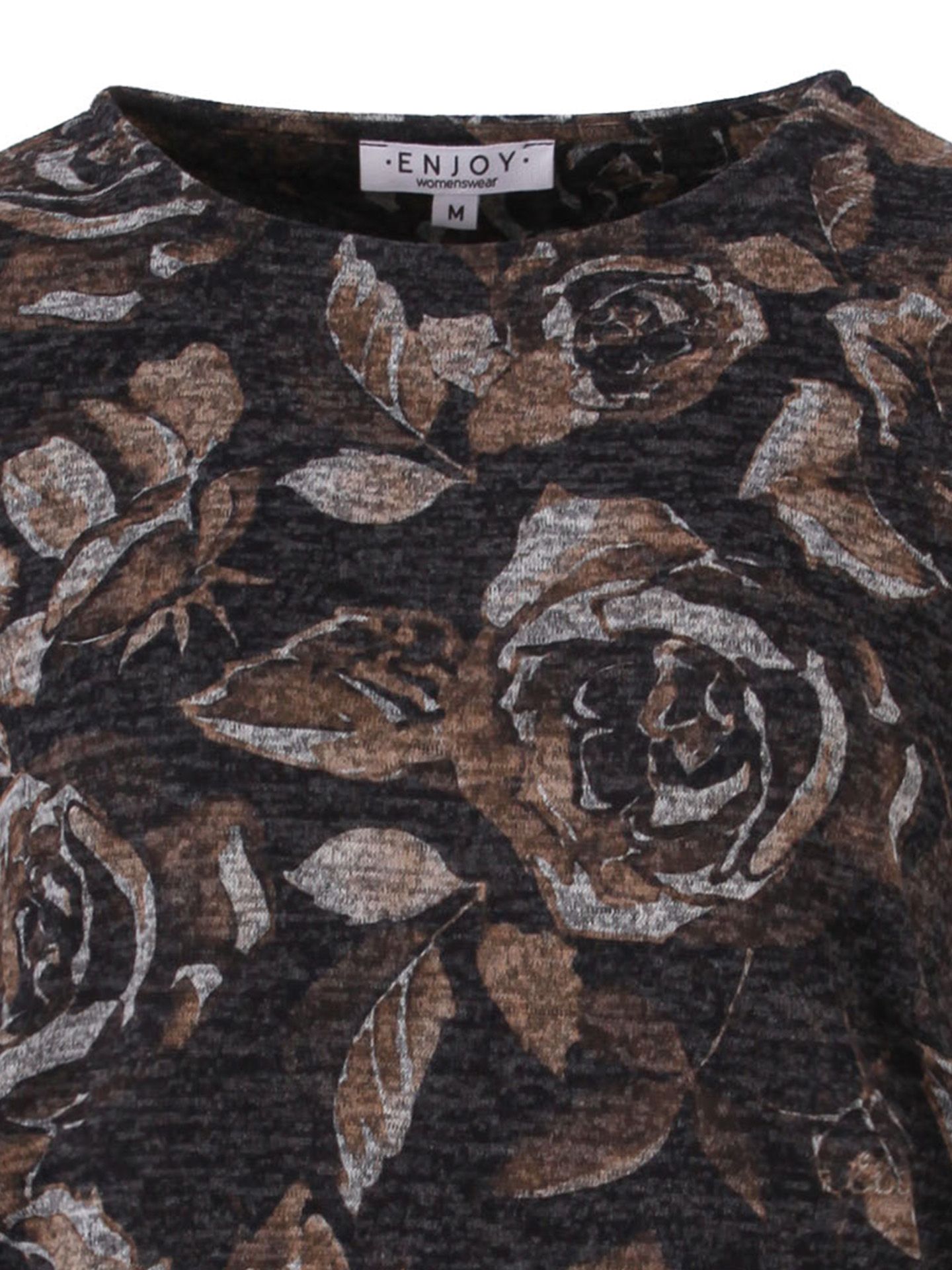 Enjoy Womenswear Shirt Aniek Bruin 00082847-5800
